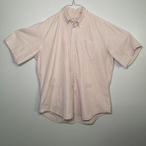 Peter Millar Shirt Mens Size XL Extra Large Button Up  Check Cotton